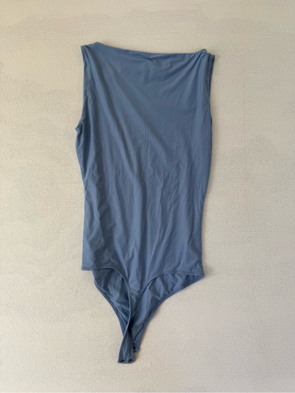 Abercrombie & Fitch Sculpt Matte Seamless Slash Scoop-Back Bodysuit - Picture 4 of 4